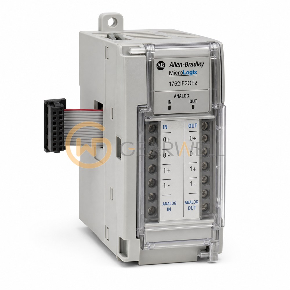 Allen-Bradley 1762-IF2OF2 MicroLogix 2-In/2-Out Analog I/O PLC Module