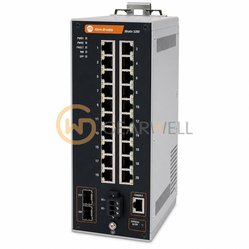 Allen-Bradley 1783-CMS20DP Stratix 5200 20-Port Managed Ethernet Switch