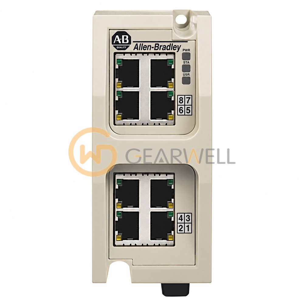 Allen-Bradley 1783-EMS08T Managed Ethernet Switch