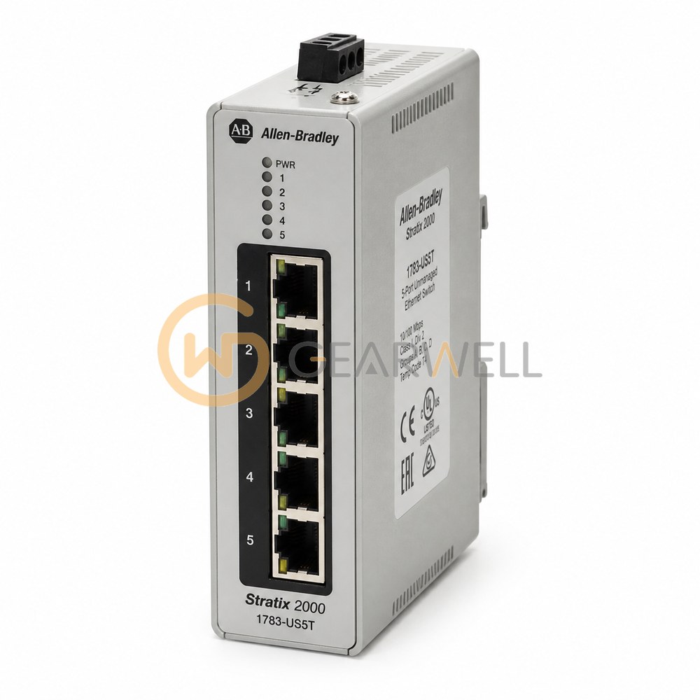 Allen-Bradley 1783-US5T Stratix 2000 5-Port Unmanaged Switch