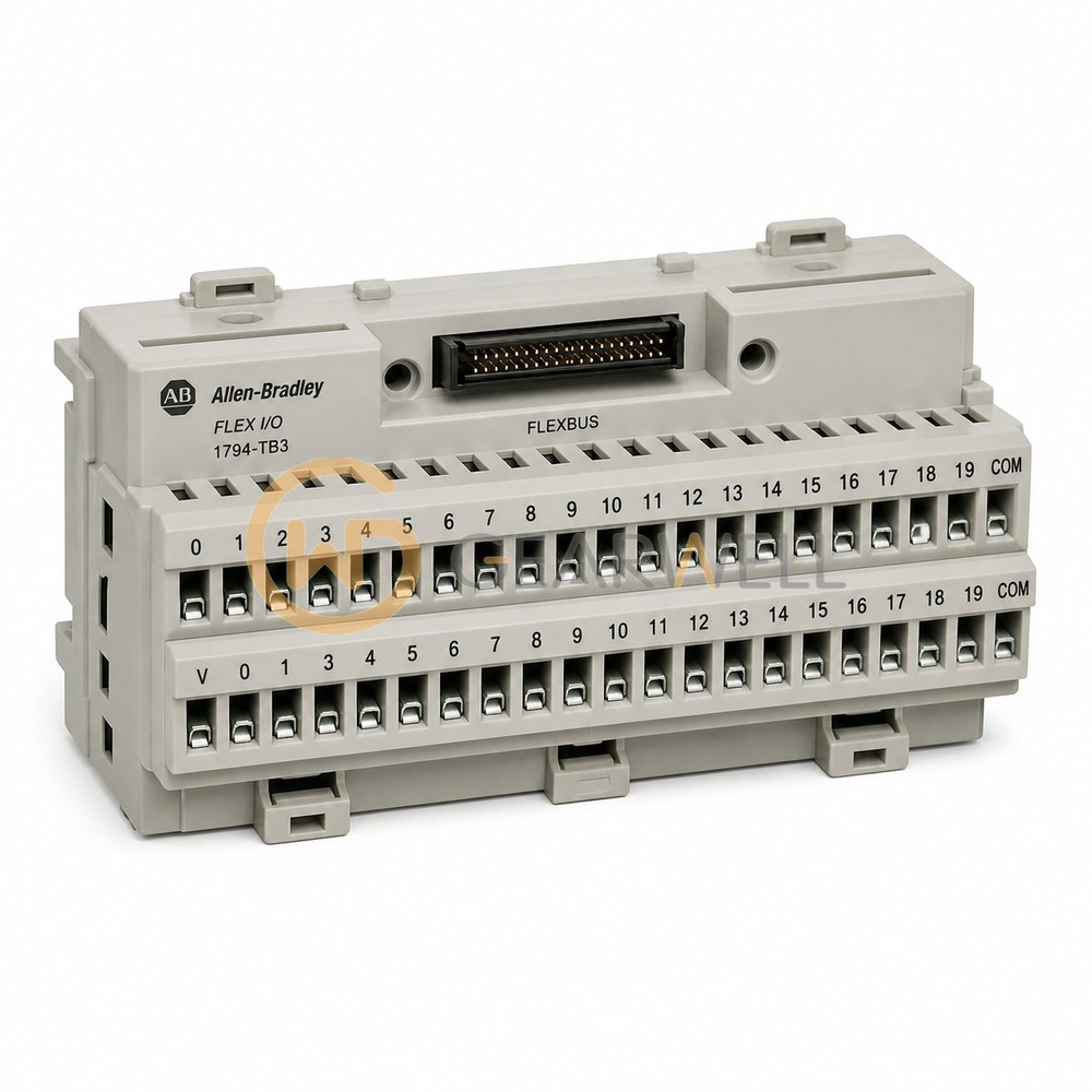 Allen-Bradley 1794-TB3 FLEX I/O 3-Wire Terminal Base