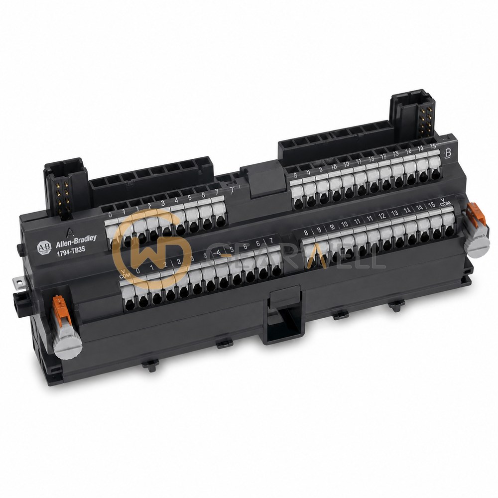 Allen-Bradley 1794-TB3S FLEX I/O Spring-Clamp Terminal Base