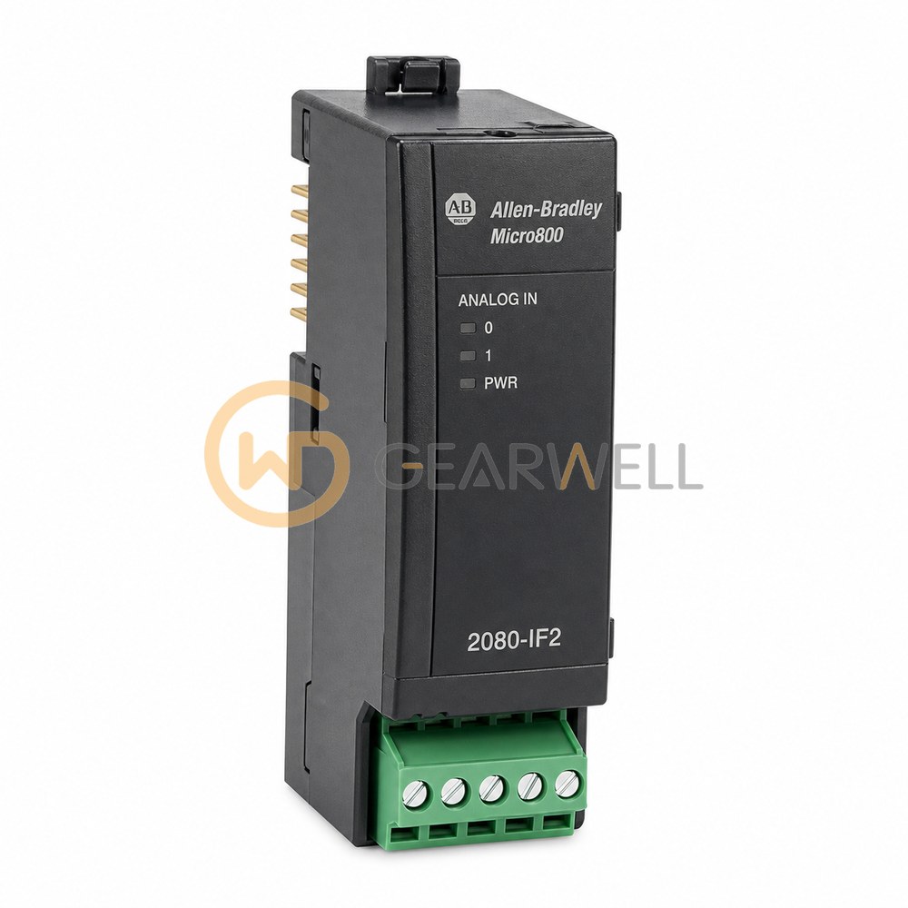 Allen-Bradley 2080-IF2 Micro800 2-Channel Analog Input Plug-in Module