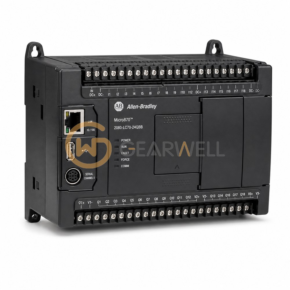 Allen-Bradley 2080-LC70-24QBB Micro870 24-Point EtherNet/IP PLC