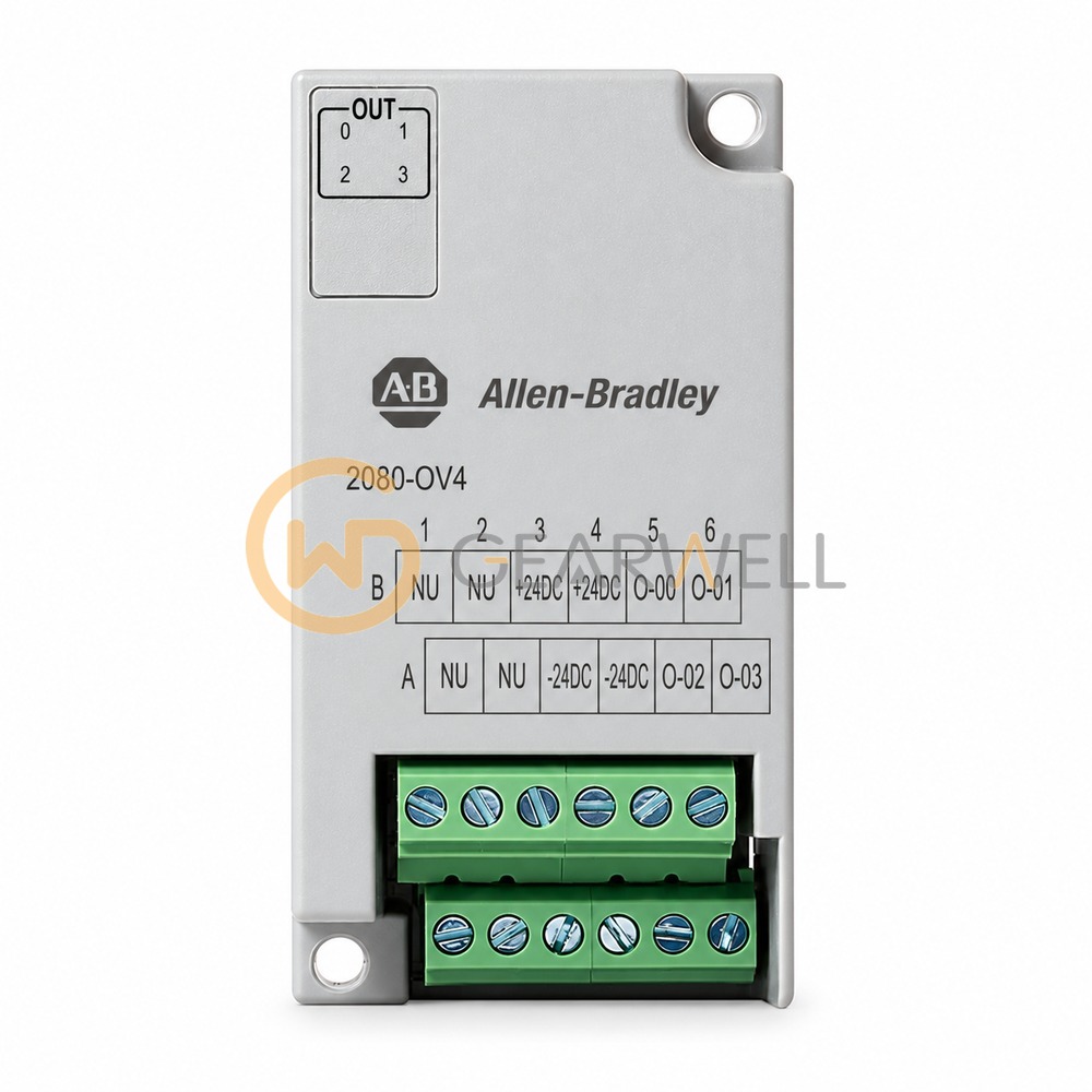 Allen-Bradley 2080-OV4 Micro800 Sinking Digital Output Plug-In Module