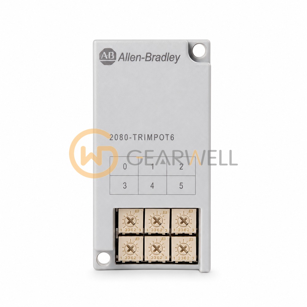 Allen-Bradley 2080-TRIMPOT6 Trim Pot Analog Input Plug-In Module
