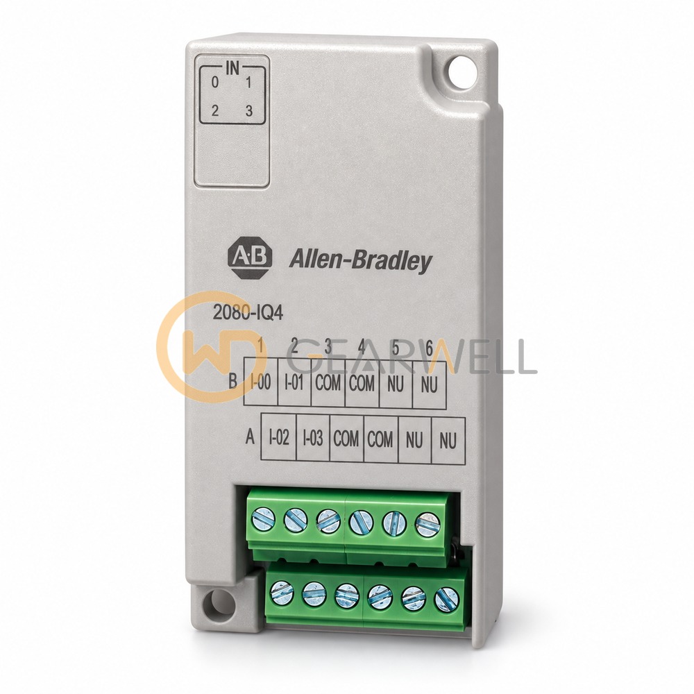 Allen-Bradley 2080IQ4 Micro800 Digital Input Plug-in Module