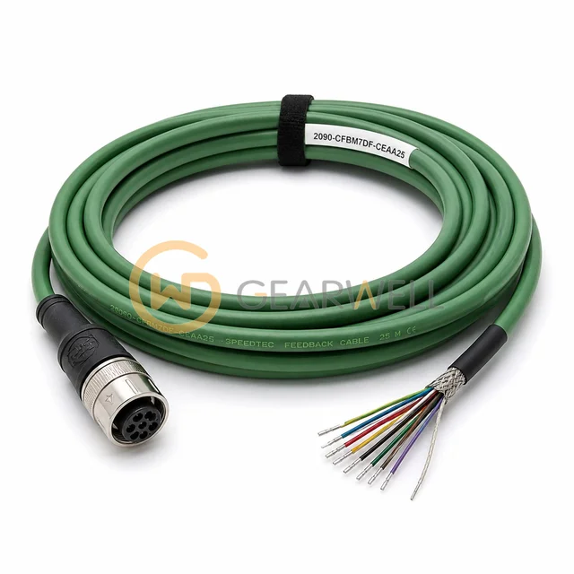 Allen-Bradley 2090CFBM7DFCEAA25 Kinetix Motor Feedback Cable