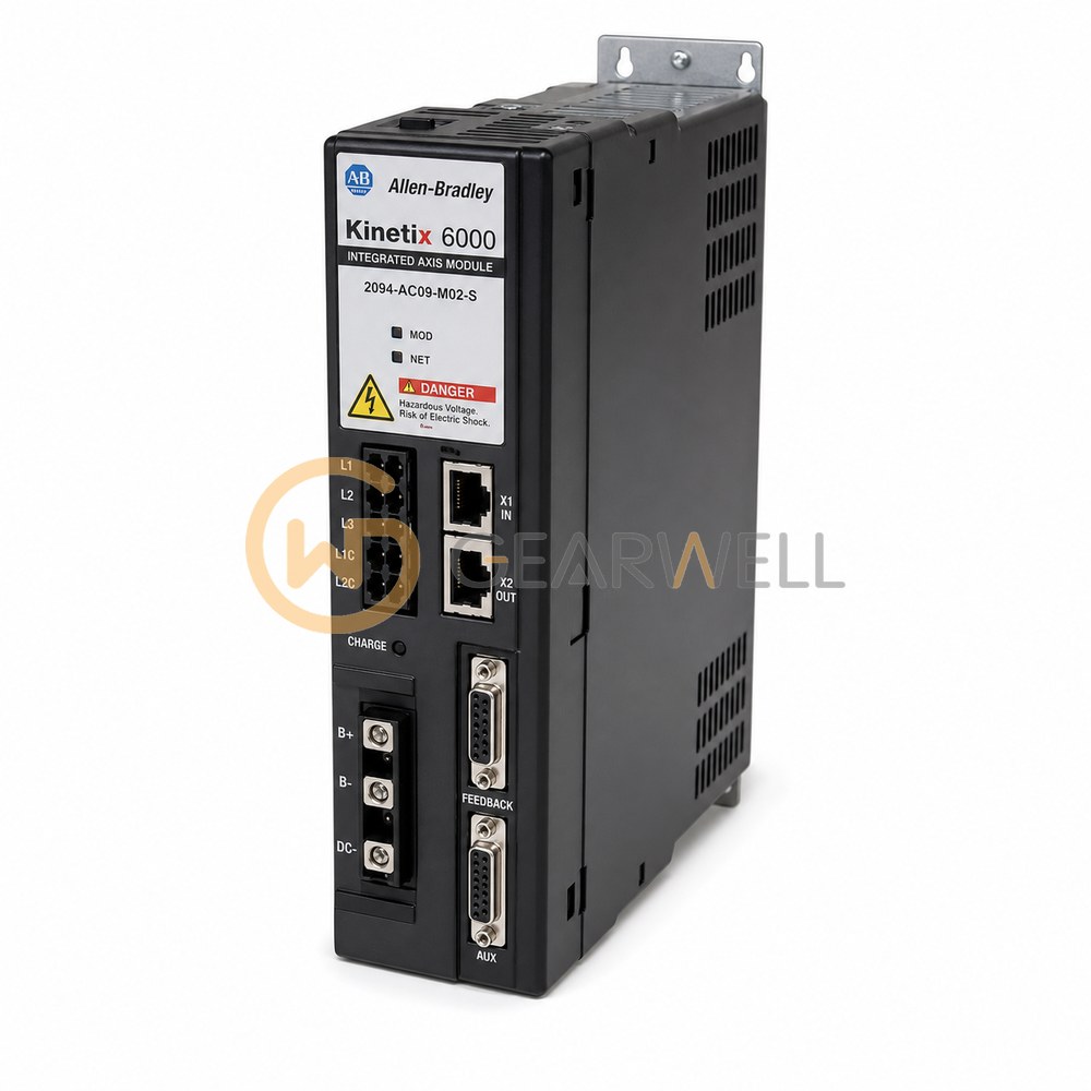 Allen-Bradley 2094-AC09-M02-S Kinetix 6000 200 V Integrated Axis Module with STO