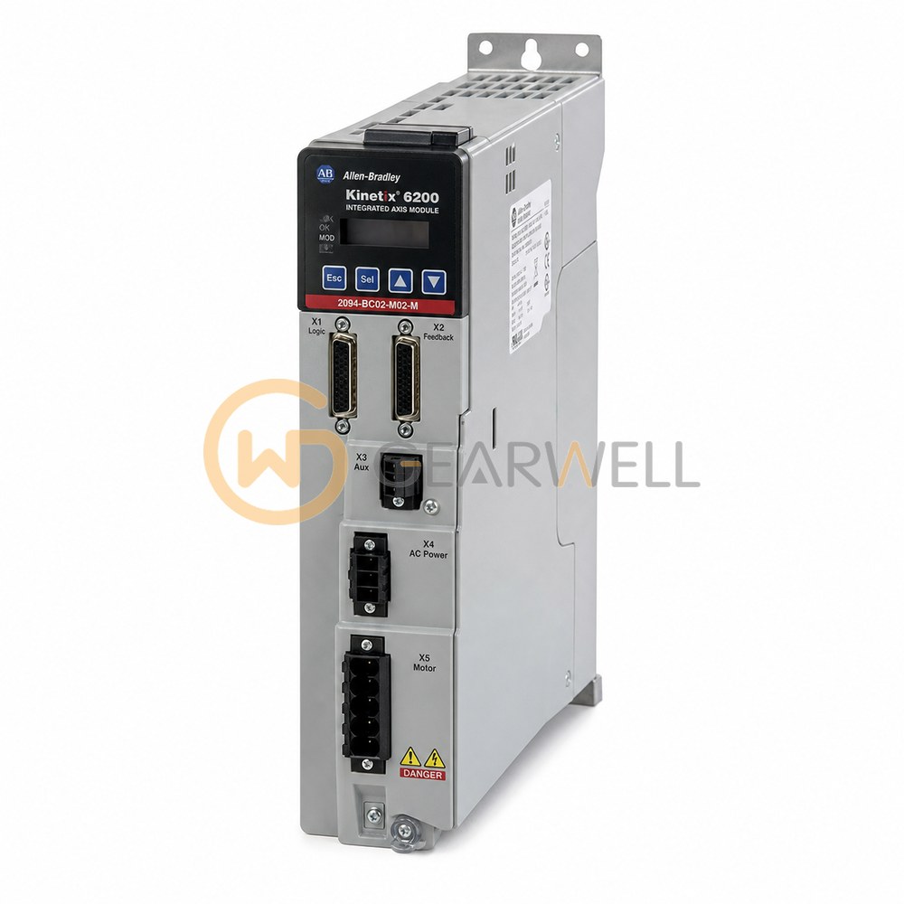 Allen-Bradley 2094-BC02-M02-M Kinetix 6200/6500 15 kW Integrated Axis Power Module