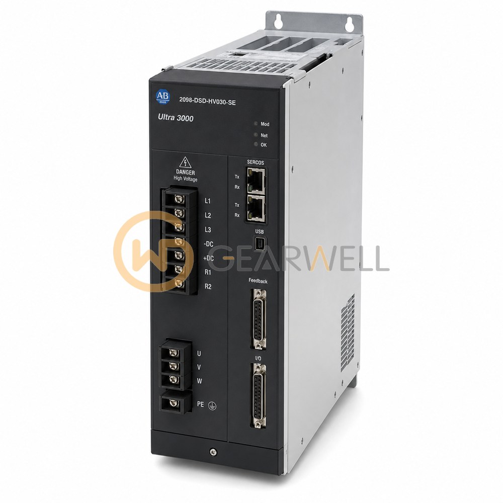 Allen-Bradley 2098-DSD-HV030-SE Ultra3000 3 kW Sercos Servo Drive