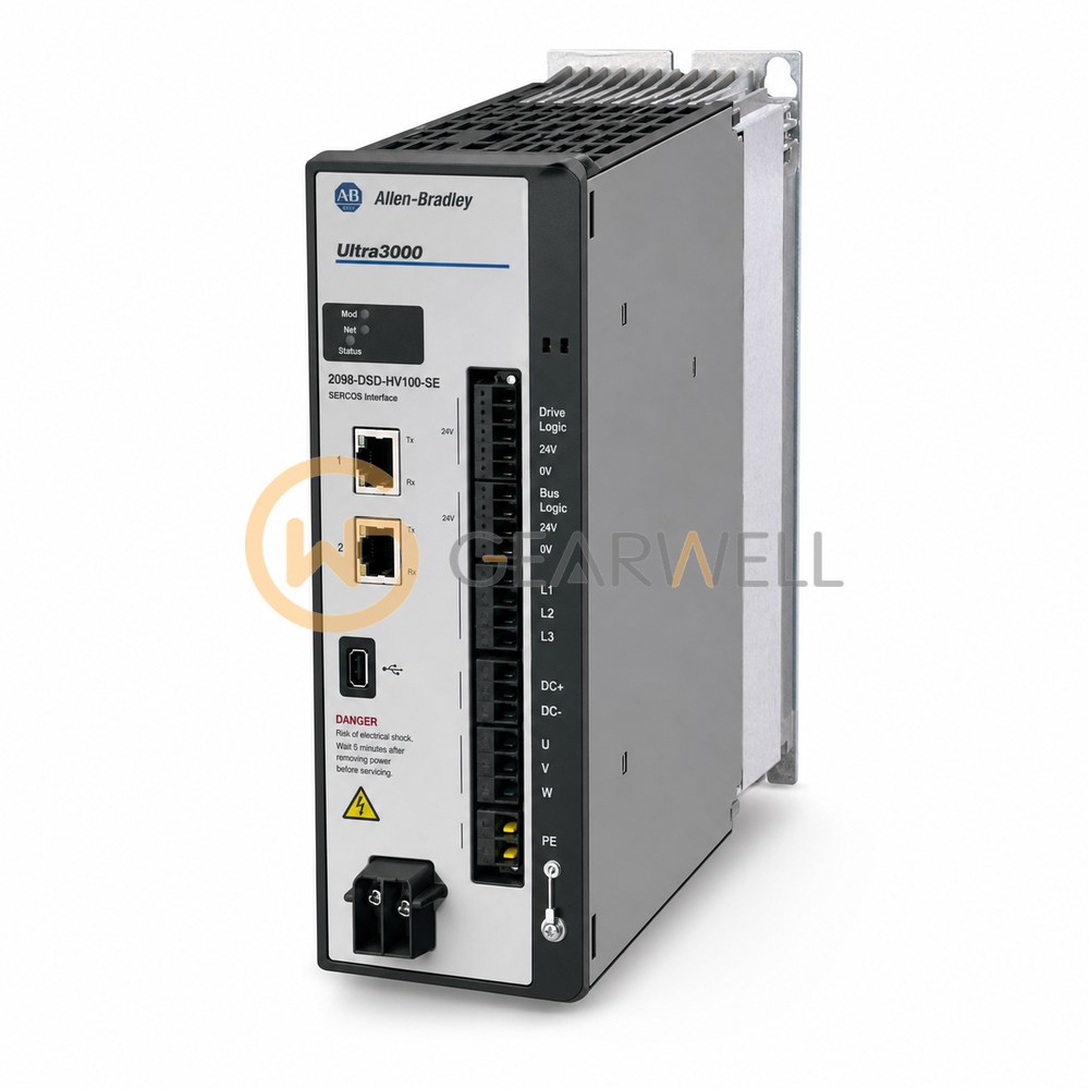 Allen-Bradley 2098-DSD-HV100-SE Ultra3000 10 kW Sercos Servo Drive