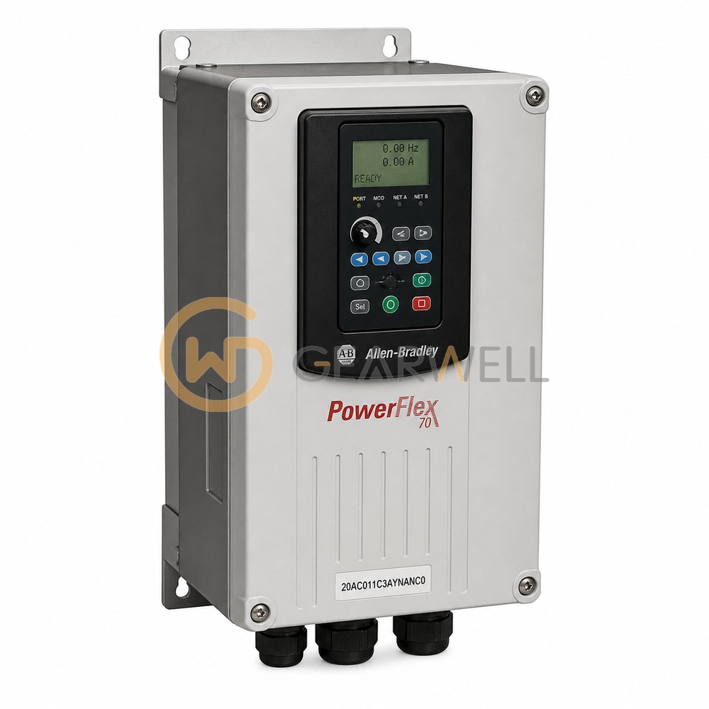 Allen-Bradley 20AC011C3AYNANC0 PowerFlex 70 400 V 5.5 kW AC Drive
