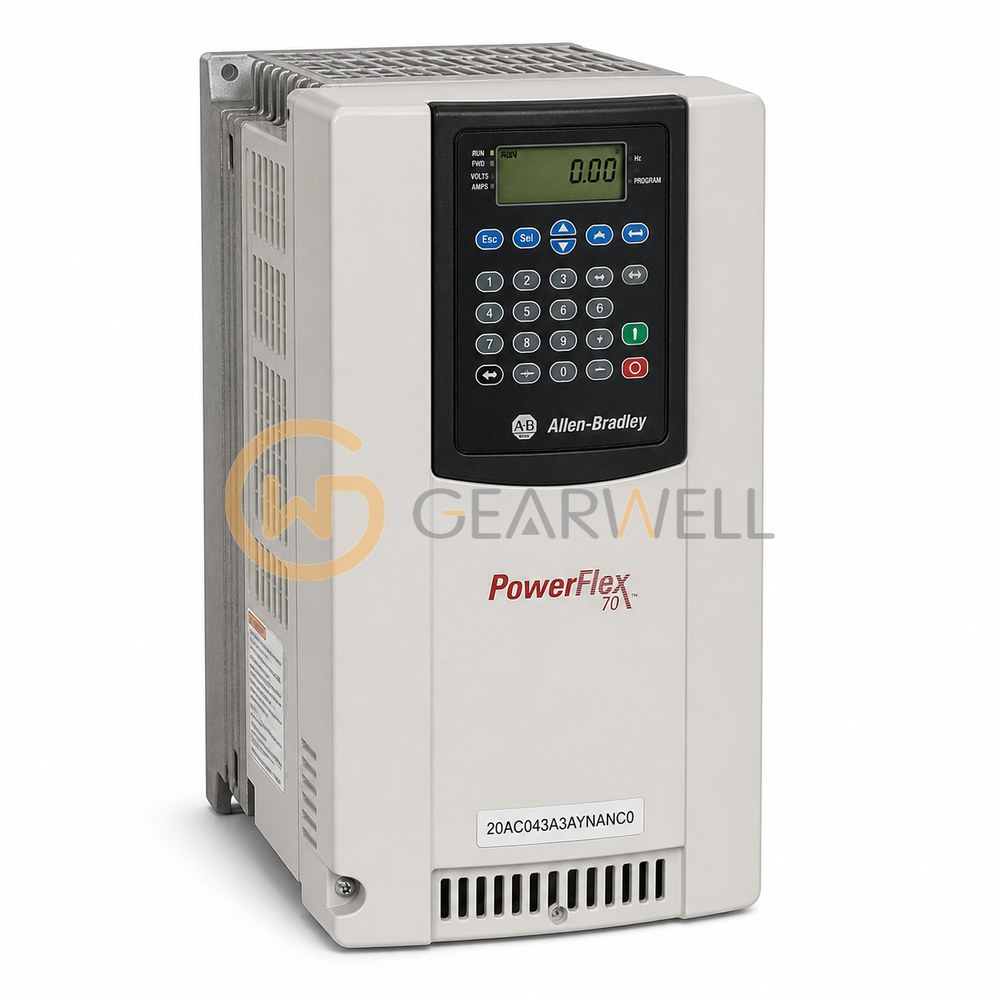 Allen-Bradley 20AC043A3AYNANC0 PowerFlex 70 400 V 22 kW AC Drive