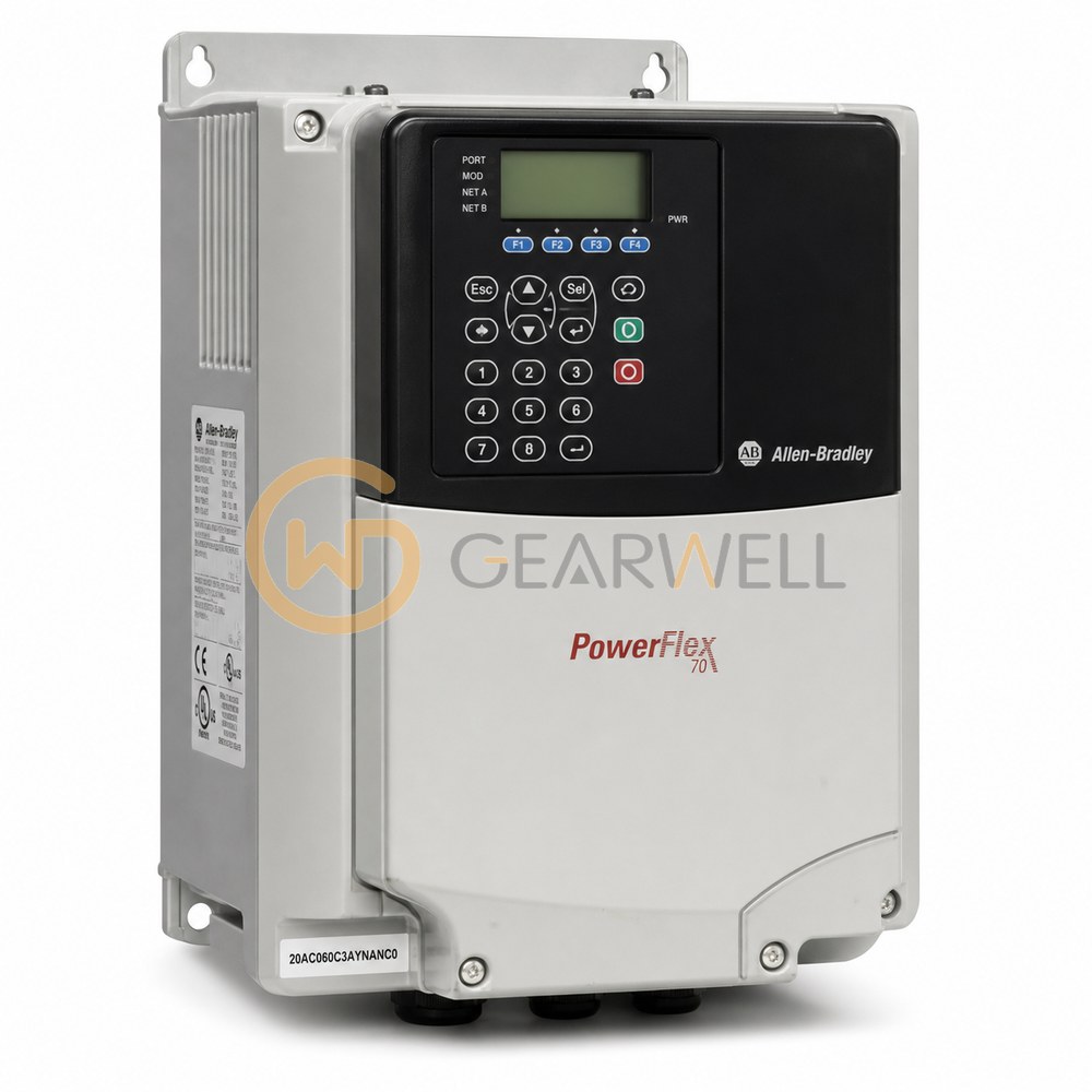 Allen-Bradley 20AC060C3AYNANC0 PowerFlex 70 400 V 30 kW AC Drive