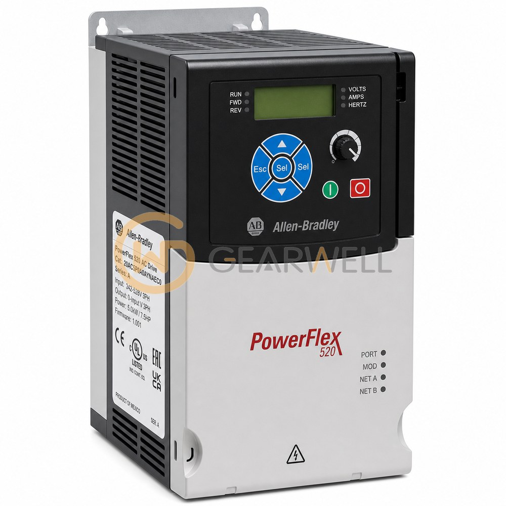 Allen-Bradley 20AC5P0A0AYNAEC0 PowerFlex 70 400 V 2.2 kW AC Drive