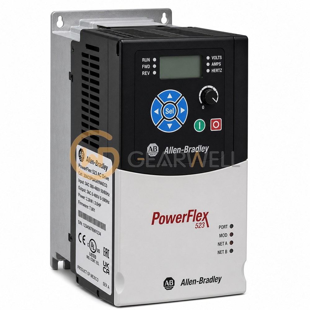 Allen-Bradley 20AC5P0A3AYNAEC0 PowerFlex 70 400 V 2.2 kW AC Drive