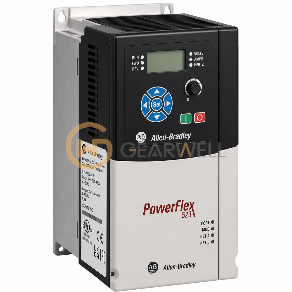 Allen-Bradley 20AC5P0C3AYYANC0 PowerFlex 70 400 V 2.2 kW AC Drive