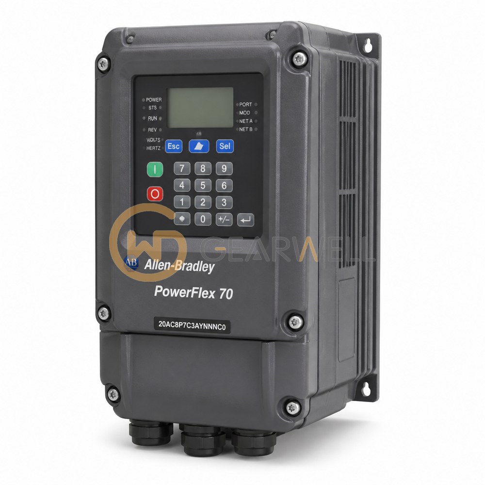Allen-Bradley 20AC8P7C3AYNNNC0 PowerFlex 70 400 V 4 kW AC Drive