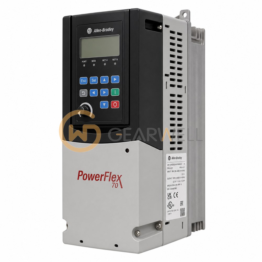 Allen-Bradley 20AD022A3AYNANC0 PowerFlex 70 480 V 15 hp AC Drive