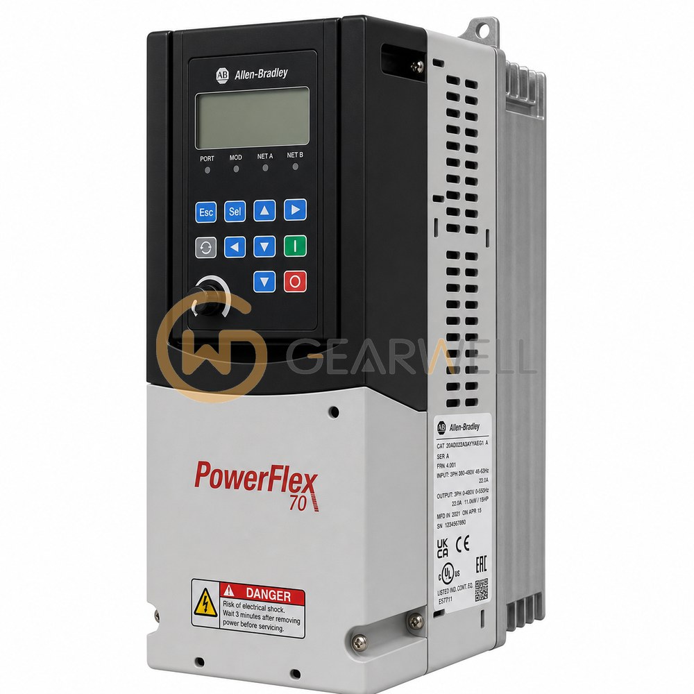 Allen-Bradley 20AD022A3AYYAEG1 PowerFlex 70 480 V 15 hp AC Drive