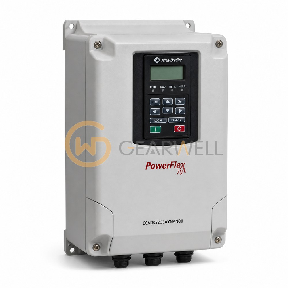 Allen-Bradley 20AD022C3AYNANC0 PowerFlex 70 480 V 15 hp AC Drive