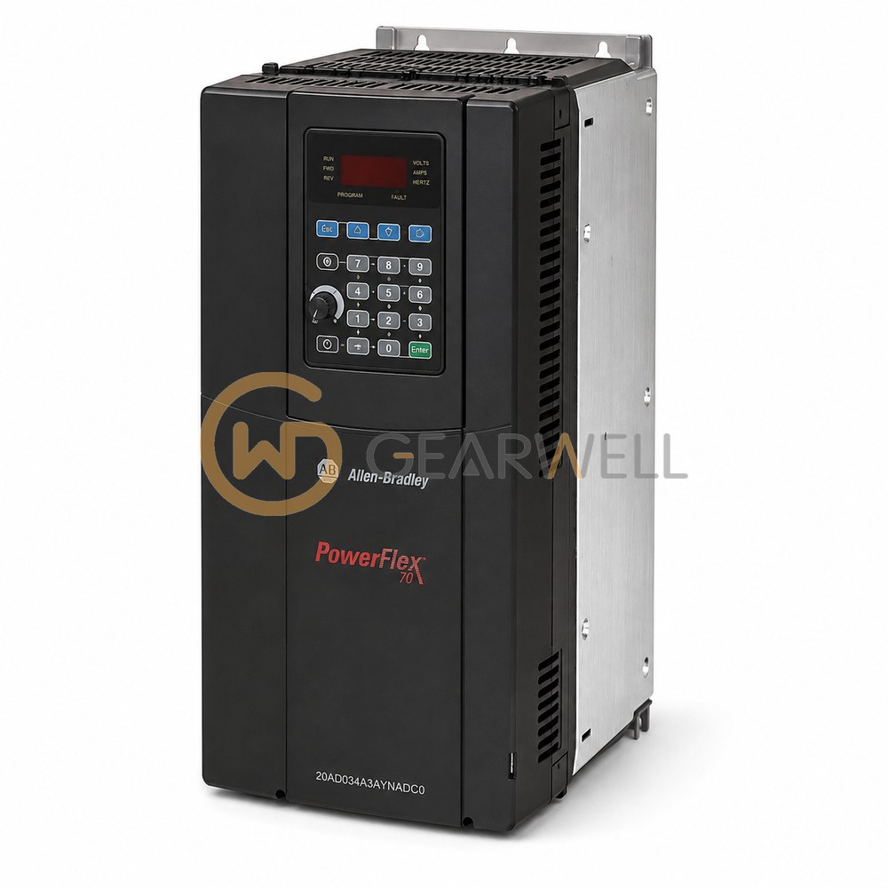 Allen-Bradley 20AD034A3AYNADC0 PowerFlex 70 480 V 25 hp AC Drive