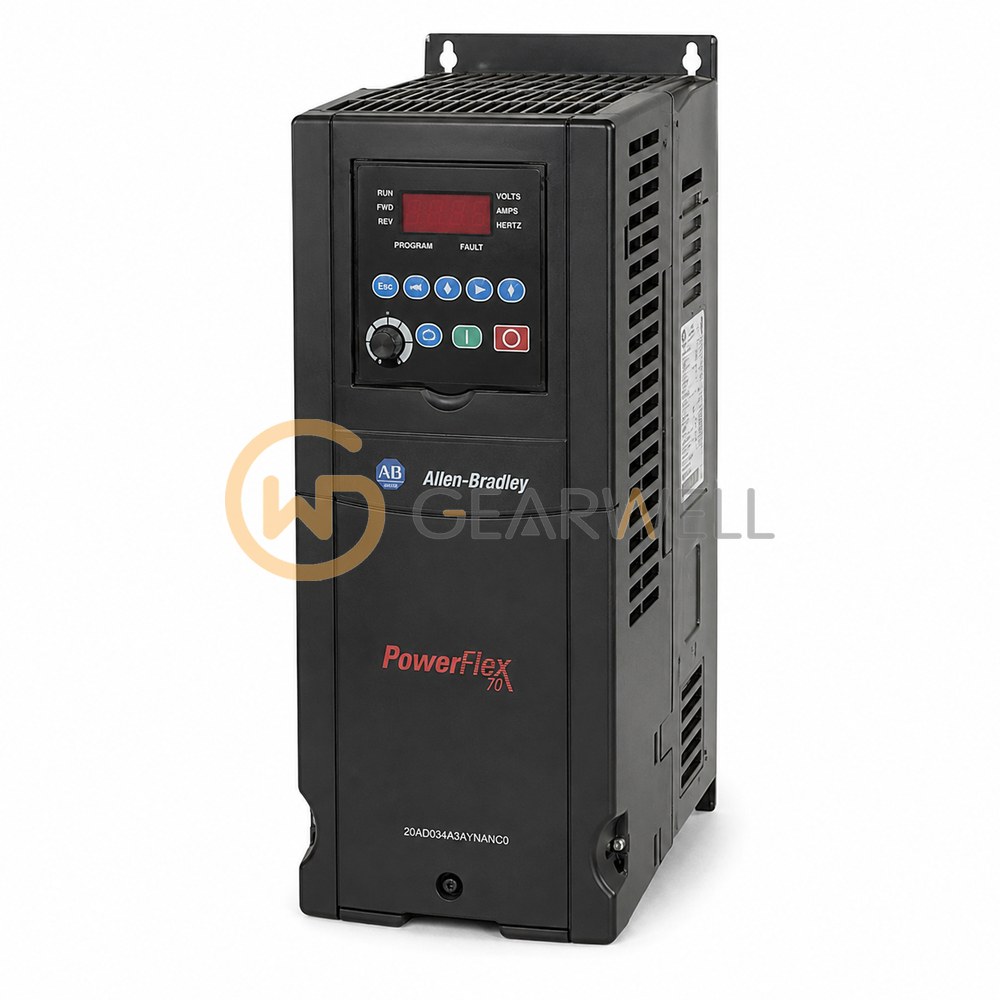 Allen-Bradley 20AD034A3AYNANC0 PowerFlex 70 480 V 25 hp AC Drive