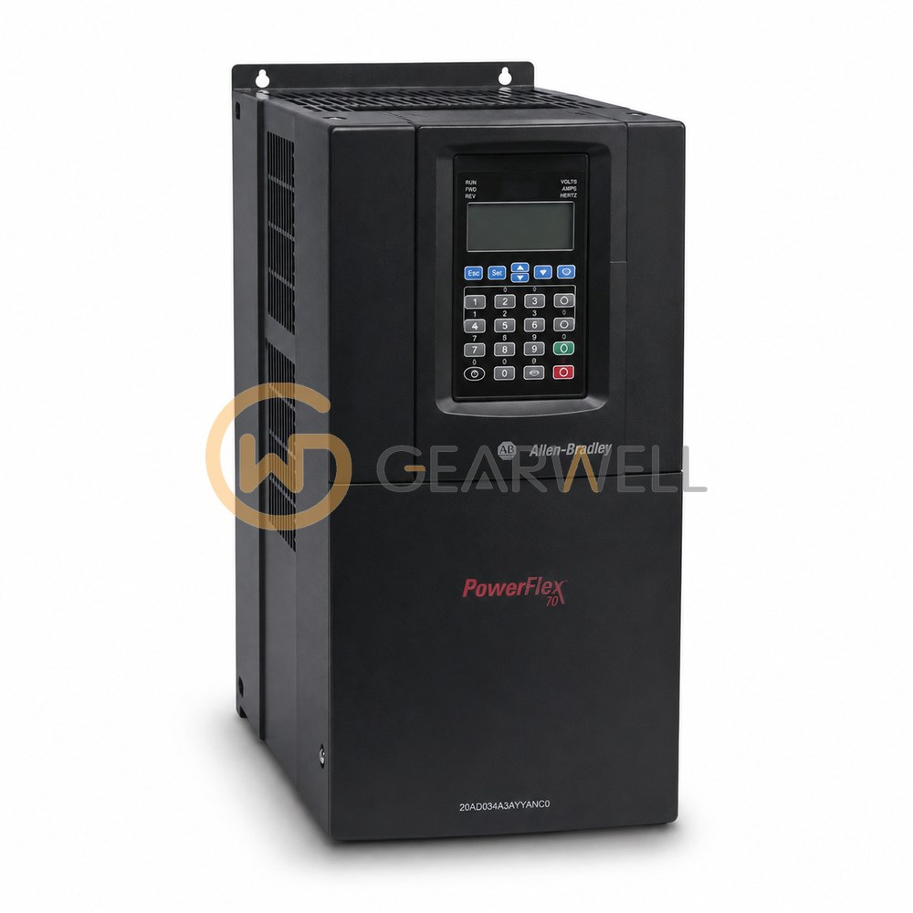 Allen-Bradley 20AD034A3AYYANC0 PowerFlex 70 480 V 25 hp AC Drive