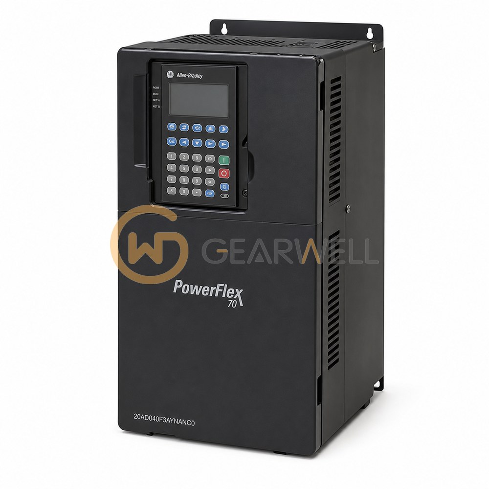 Allen-Bradley 20AD040F3AYNANC0 PowerFlex 70 480 V 30 hp AC Drive