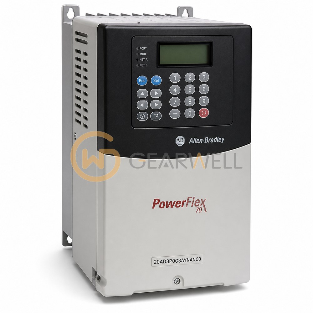 Allen-Bradley 20AD8P0C3AYNANC0 PowerFlex 70 480 V 5 hp AC Drive