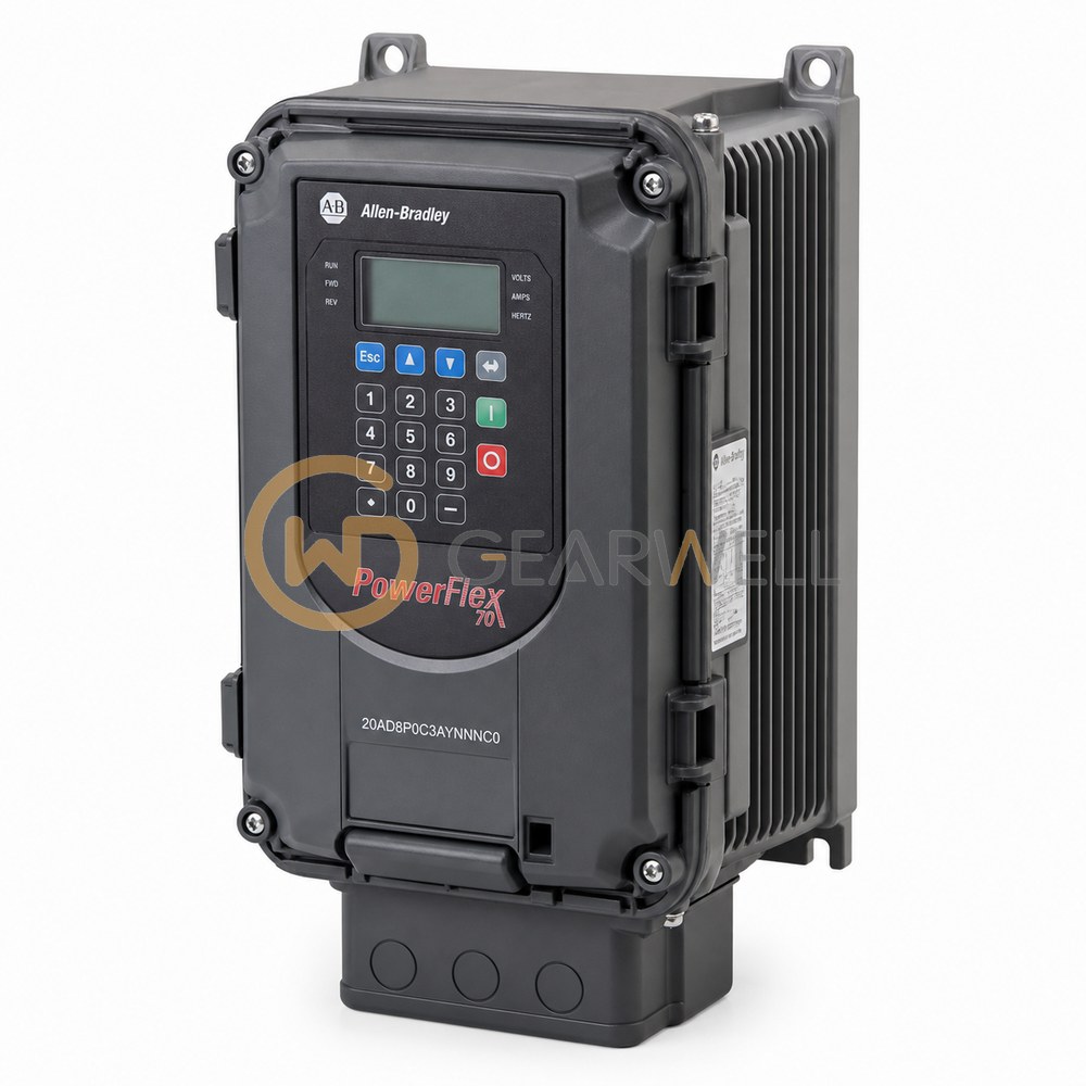 Allen-Bradley 20AD8P0C3AYNNNC0 PowerFlex 70 480 V 5 hp AC Drive