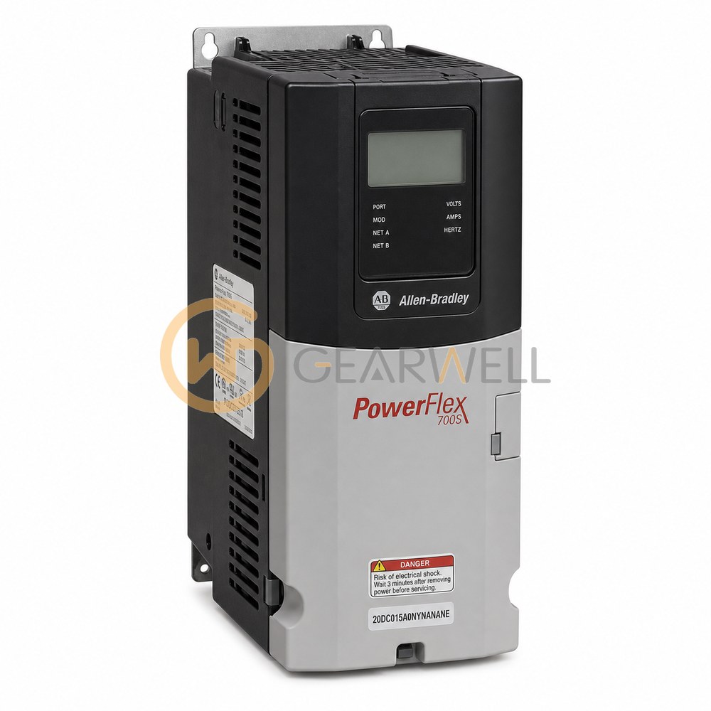 Allen-Bradley 20DC015A0NYNANANE PowerFlex 700S 400 V AC 7.5 kW Drive