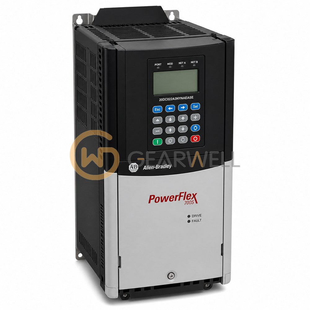 Allen-Bradley 20DC022A3NYNAEASE PowerFlex 700S 400 V AC 11 kW Drive