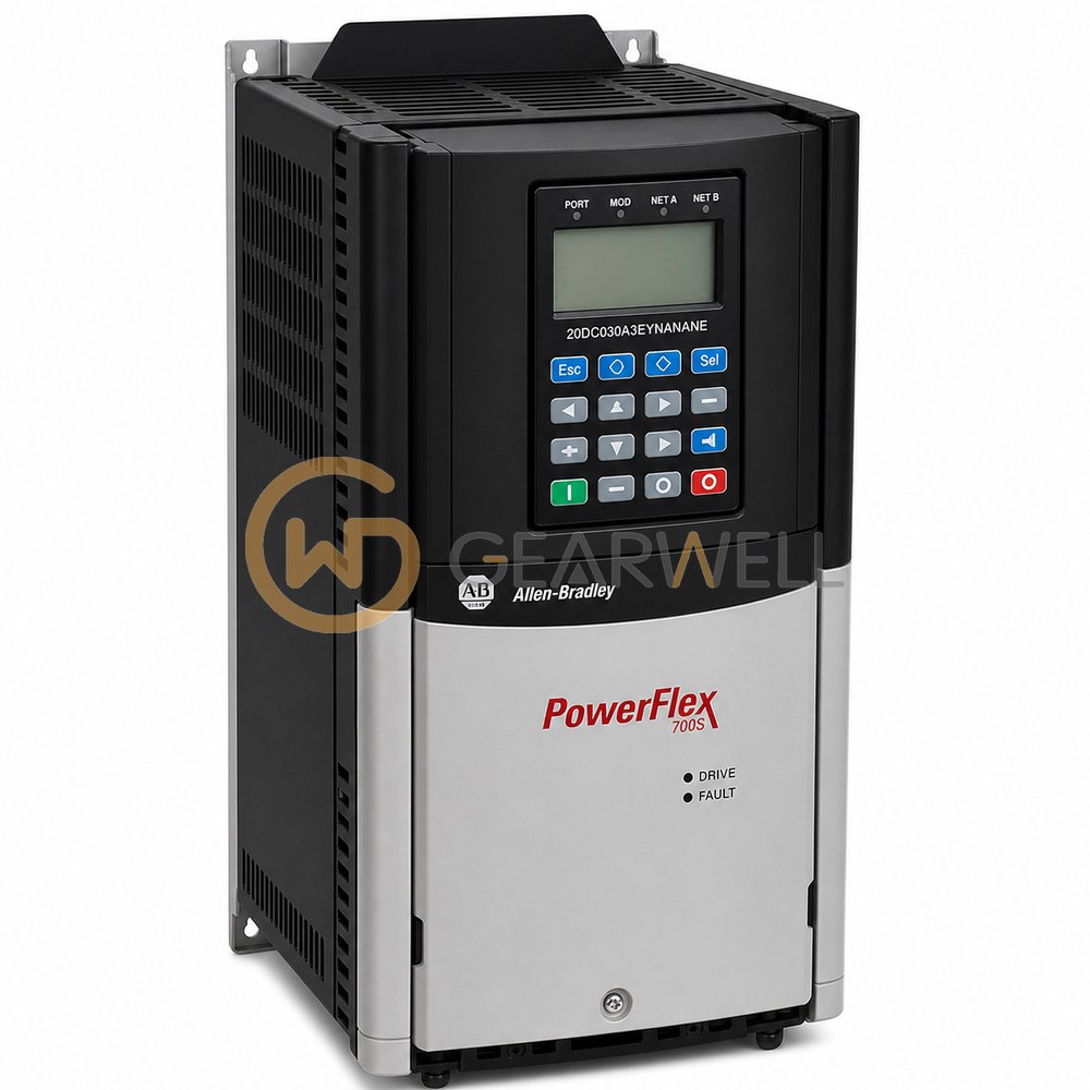 Allen-Bradley 20DC030A3EYNANANE PowerFlex 700S 400 V AC 15 kW Drive