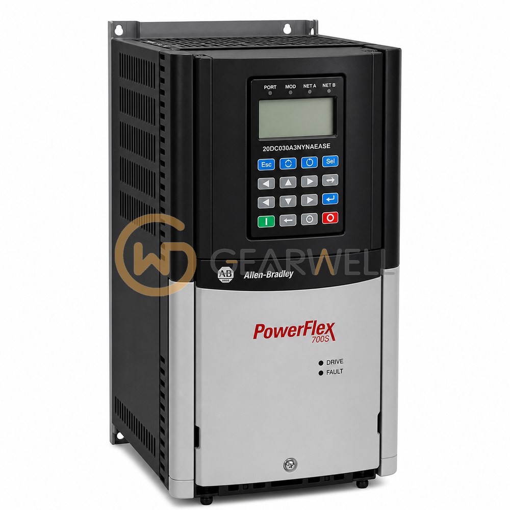 Allen-Bradley 20DC030A3NYNAEASE PowerFlex 700S 400 V AC 15 kW Drive