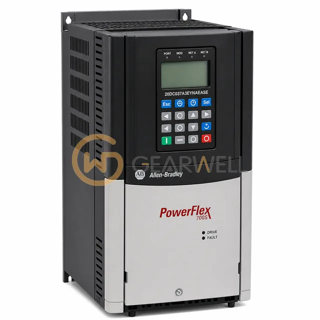 Allen-Bradley 20DC037A3EYNAEASE PowerFlex 700S 400 V AC 18.5 kW Drive