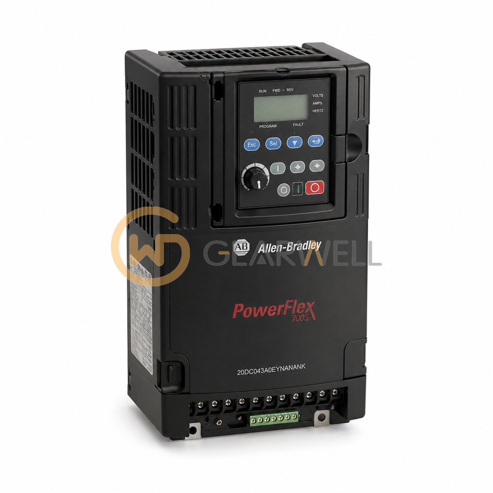 Allen-Bradley 20DC043A0EYNANANK PowerFlex 700S 400 V AC 22 kW Drive