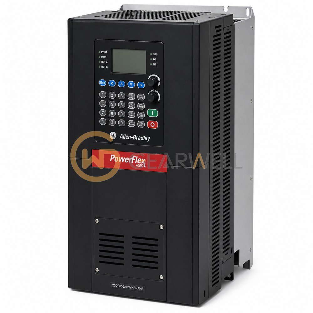Allen-Bradley 20DC056A0NYNANANE PowerFlex 700S 400 V AC 30 kW Drive