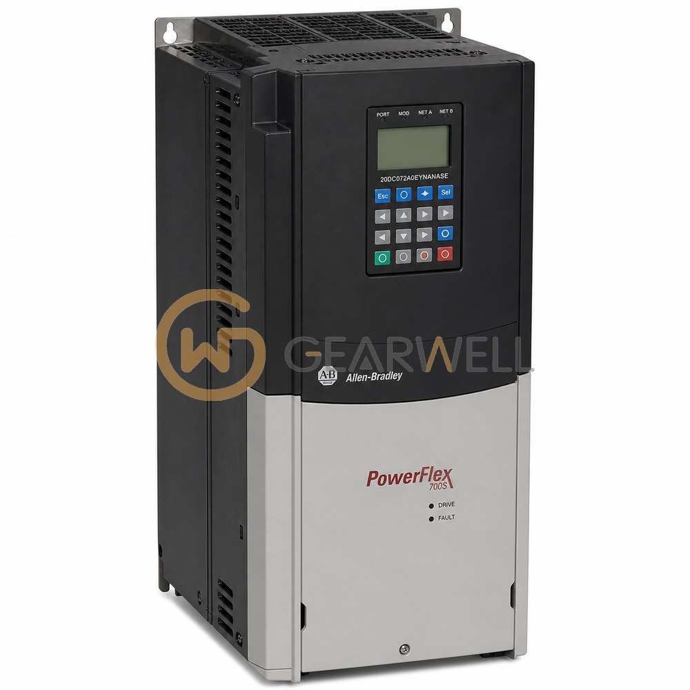 Allen-Bradley 20DC072A0EYNANASE PowerFlex 700S 400 V AC 37 kW Drive