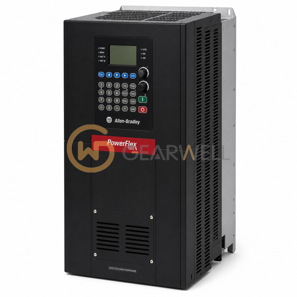 Allen-Bradley 20DC072A0NYNANANE PowerFlex 700S 400 V AC 37 kW Drive