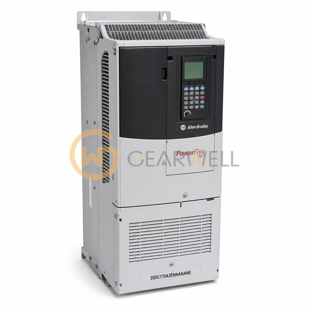 Allen-Bradley 20DC170A3ENNANANE PowerFlex 700S 400 V AC 90 kW Drive
