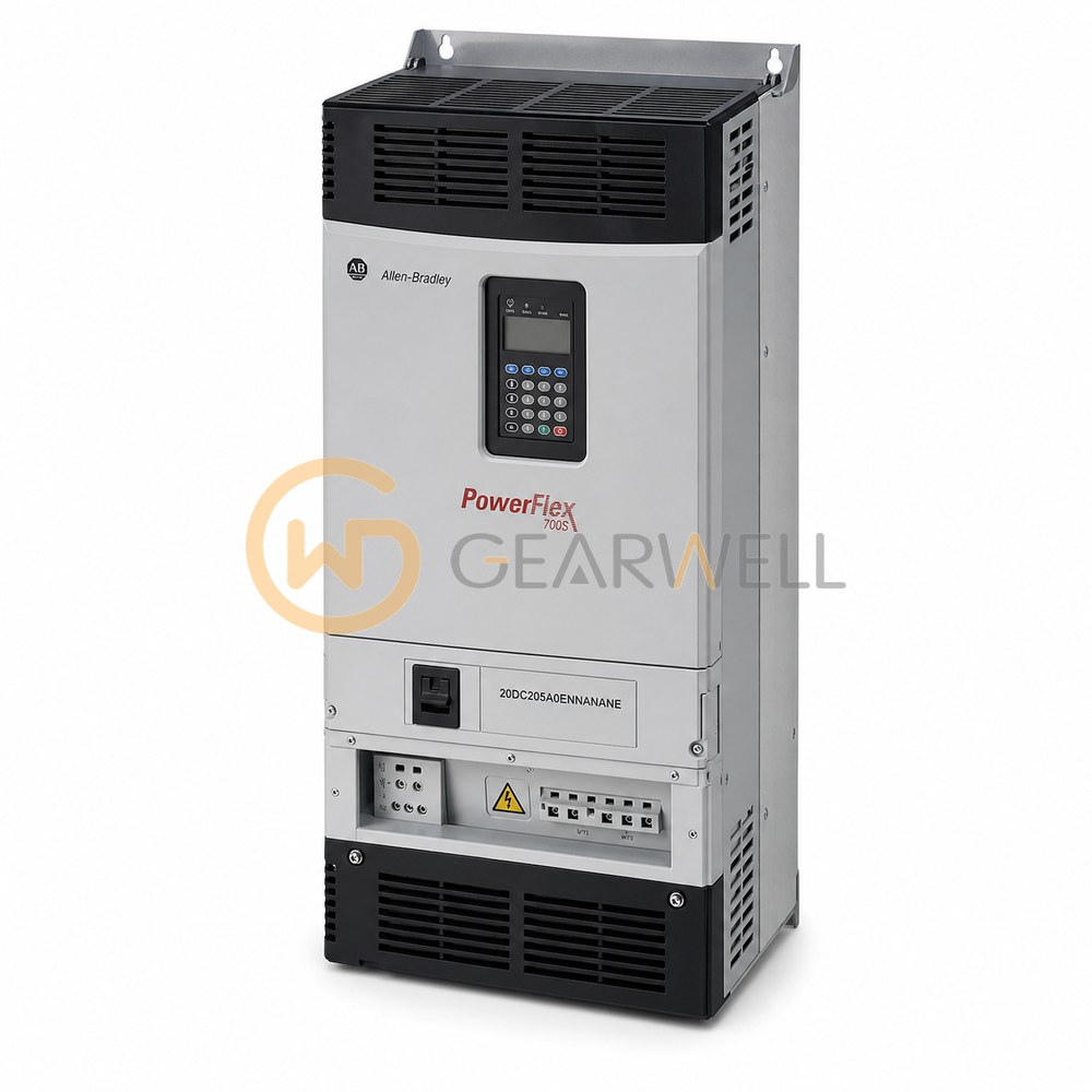 Allen-Bradley 20DC205A0ENNANANE PowerFlex 700S 400 V AC 110 kW Drive