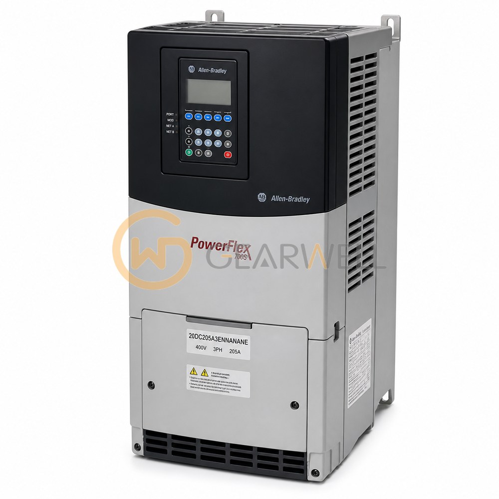 Allen-Bradley 20DC205A3ENNANANE PowerFlex 700S 400 V AC 110 kW Drive