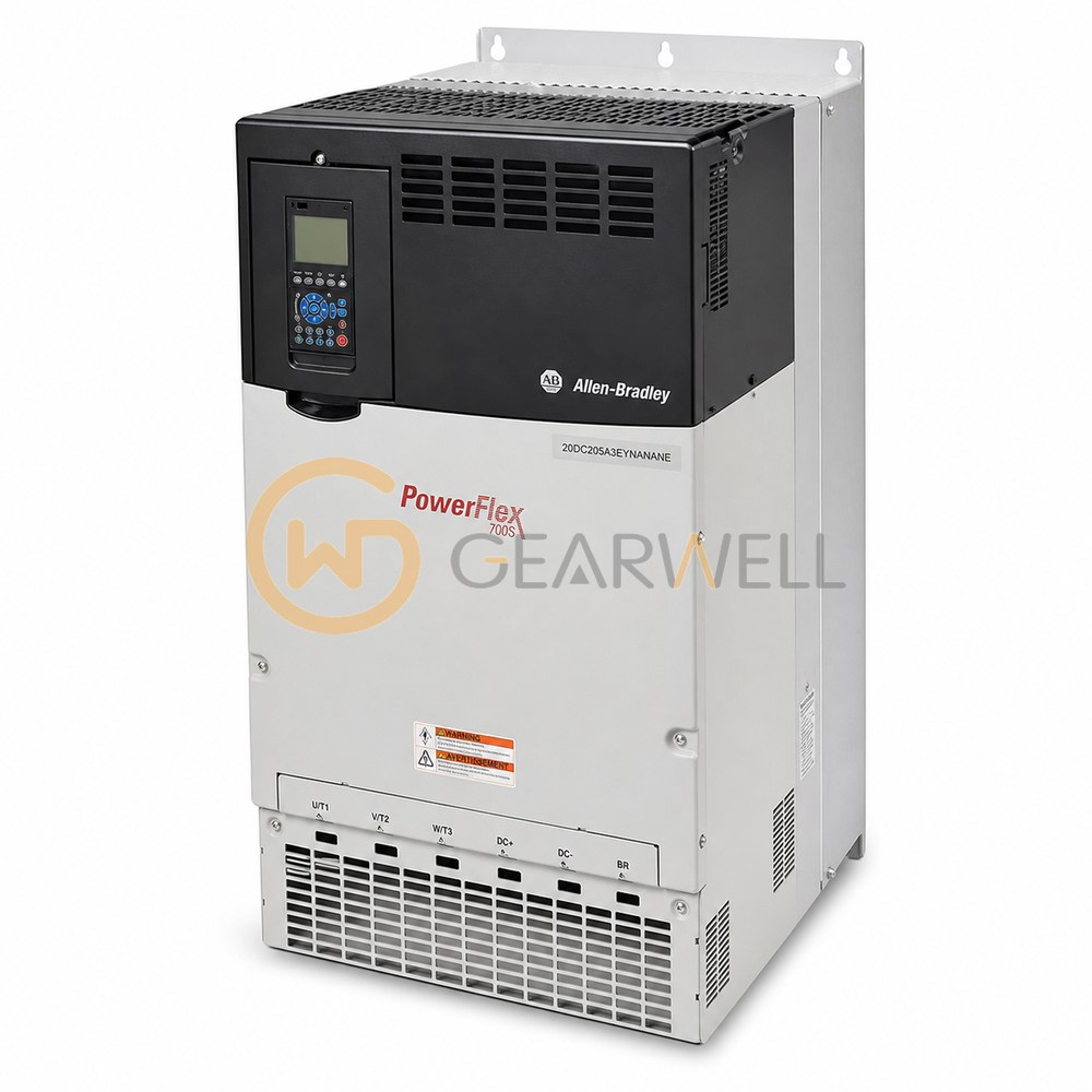 Allen-Bradley 20DC205A3EYNANANE PowerFlex 700S 400 V AC 110 kW Drive