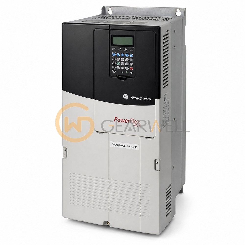 Allen-Bradley 20DC260A0ENNANANE PowerFlex 700S 400 V AC 132 kW Drive