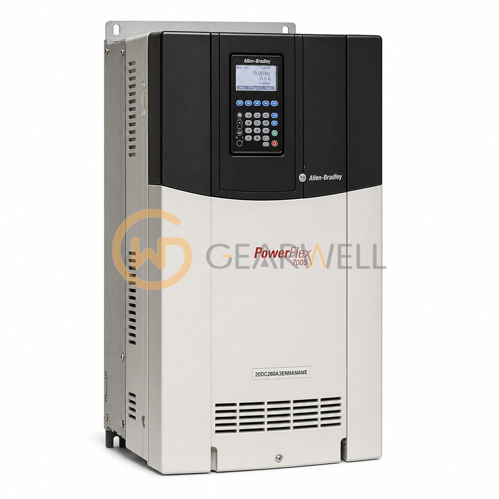 Allen-Bradley 20DC260A3ENNANANE PowerFlex 700S 400 V AC 132 kW Drive