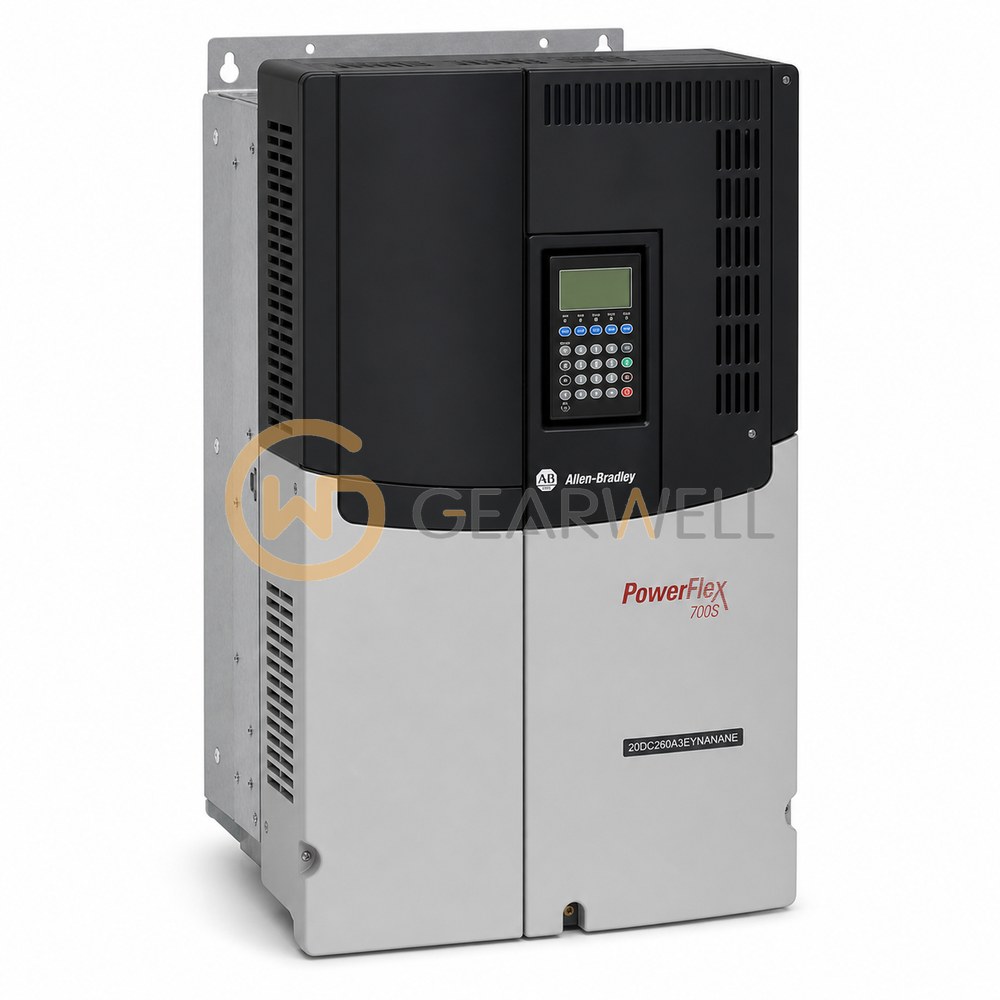 Allen-Bradley 20DC260A3EYNANANE PowerFlex 700S 400 V AC 132 kW Drive