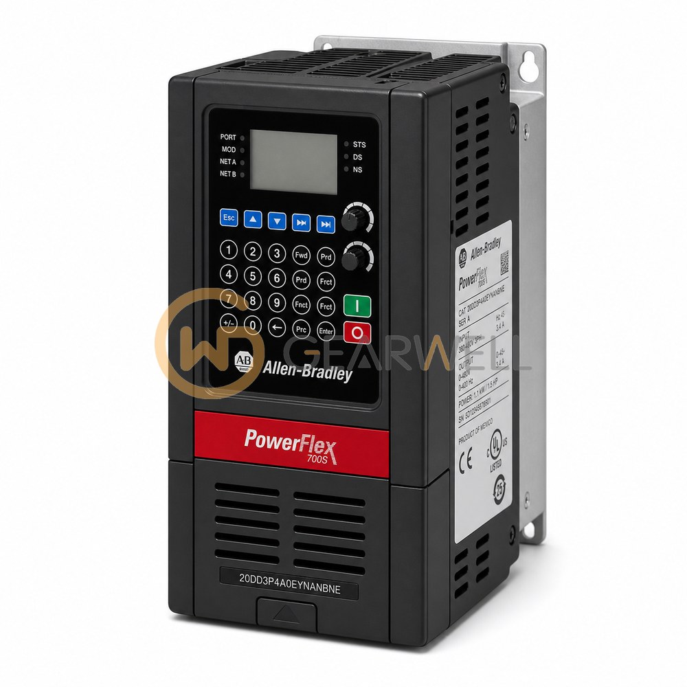 Allen-Bradley 20DD3P4A0EYNANBNE PowerFlex 700S 480 V AC 2 hp Drive
