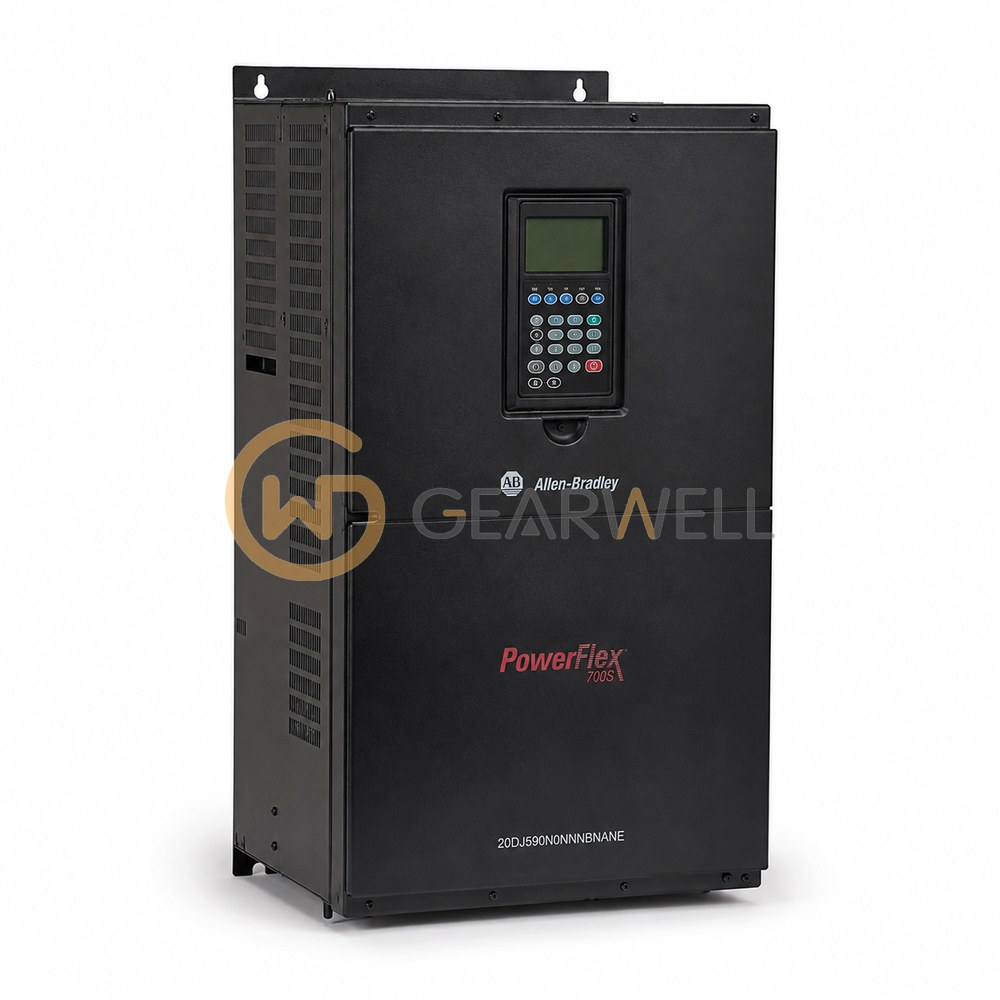 Allen-Bradley 20DJ590N0NNNBNANE PowerFlex 700S 650 V DC 500 hp Drive